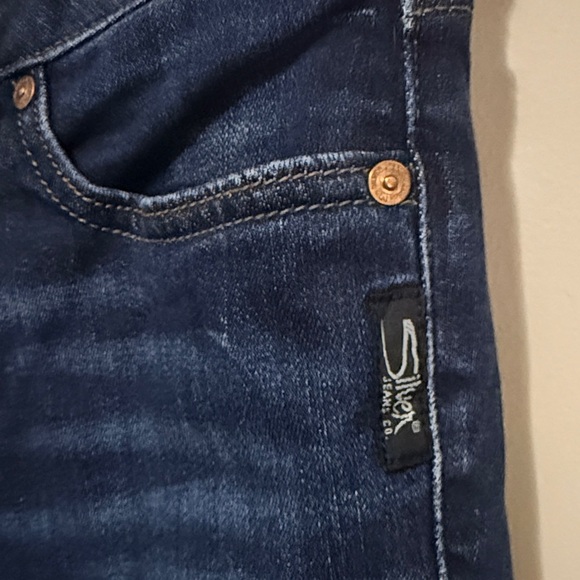 Silver Jeans Women's Dark Indigo Boot Cut Jeans size 25x31 - Picture 3 of 7